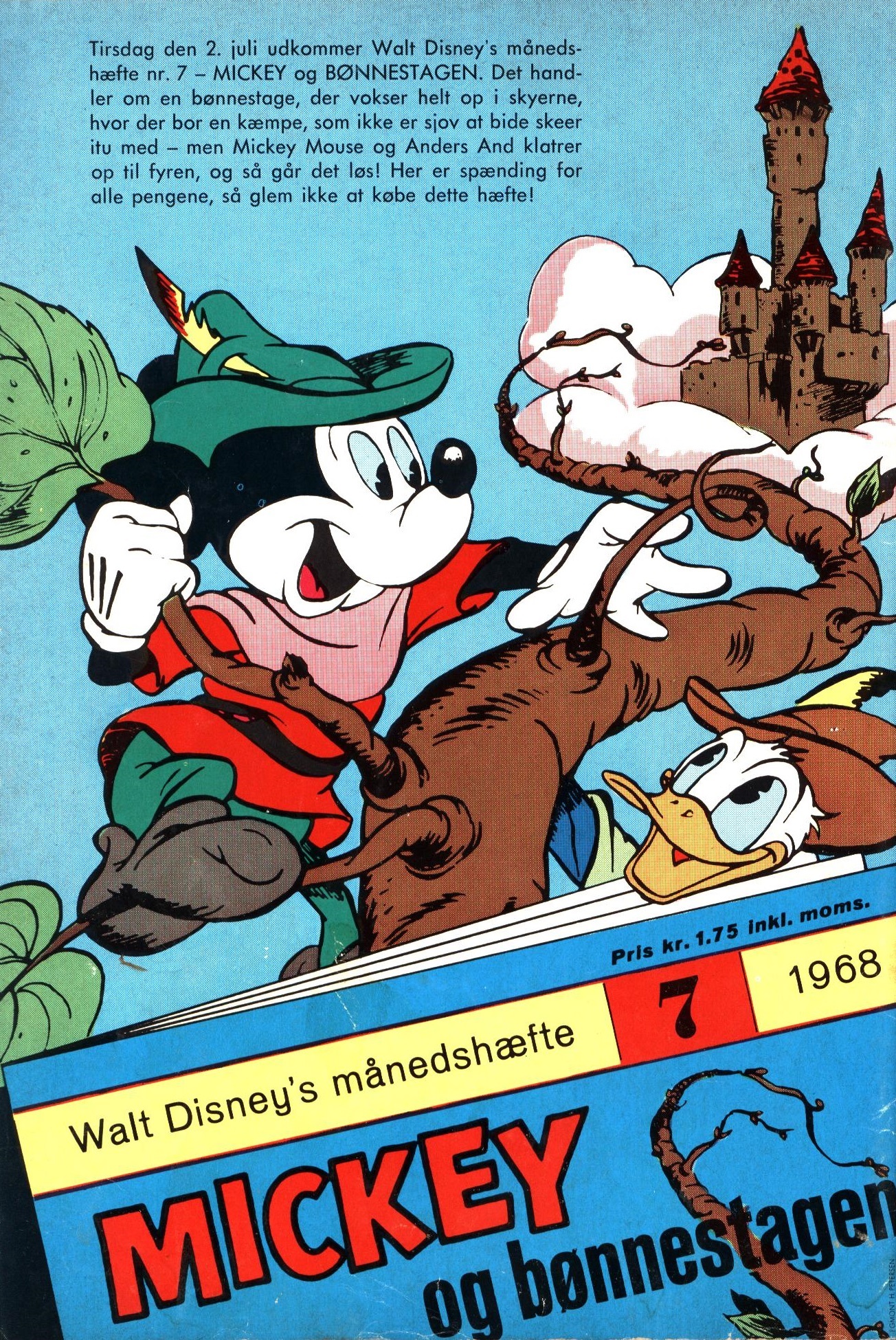 Detailed information about the advert Walt Disney s månedshæfte nummer